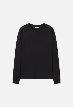 Replica Cropped LS Tee / Black