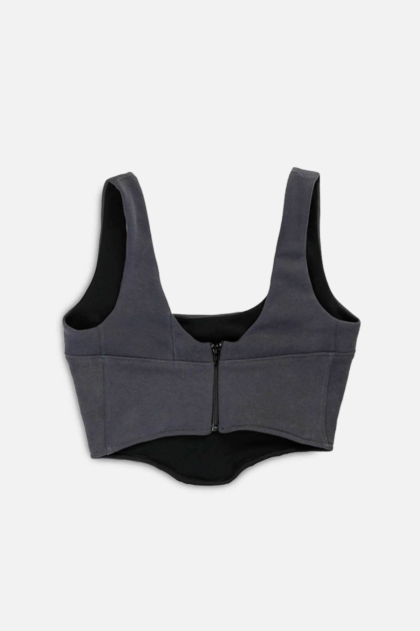 Rework Adidas Sweatshirt Bustier - M