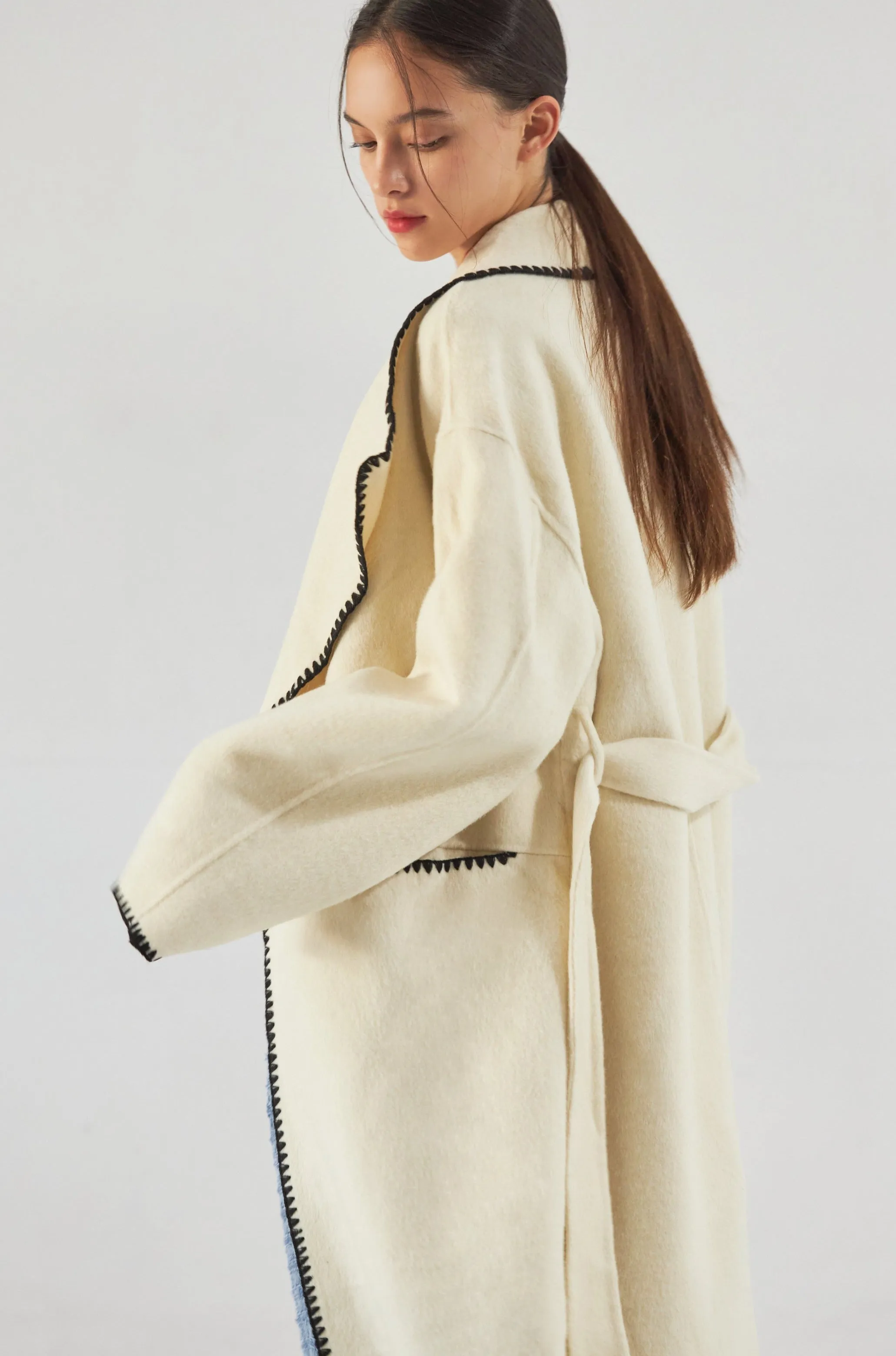 Rue Saint Honore wool coat