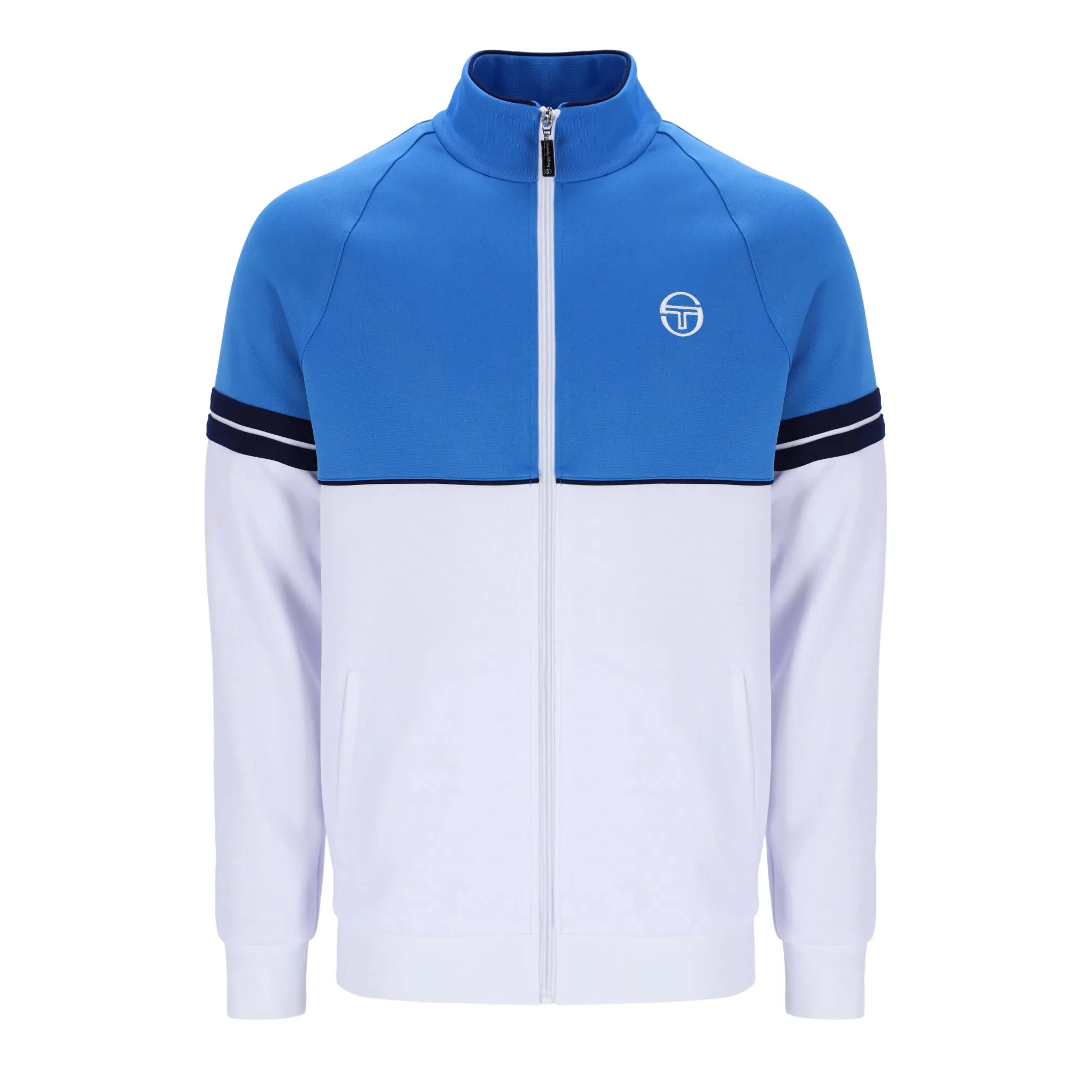 Sergio Tacchini Orion Track Top Blue/White