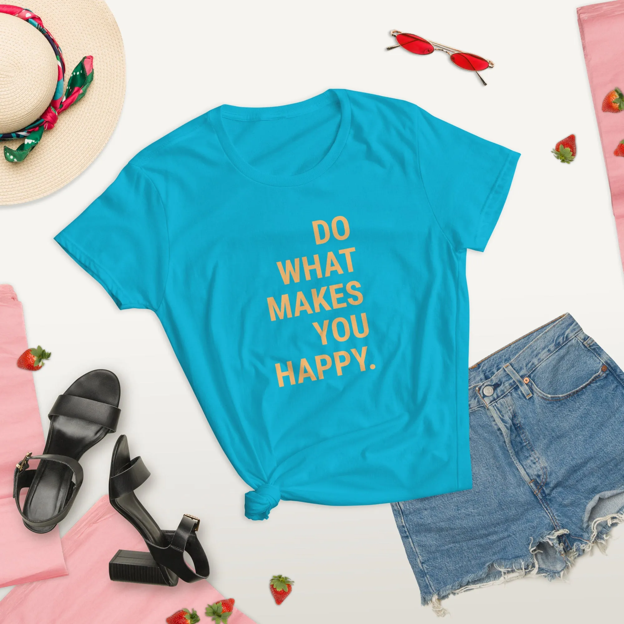 Softstyle Women's T-Shirt – Do What Makes You Happy