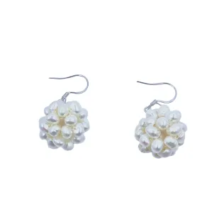 Sophia Pearl Ball Earrings