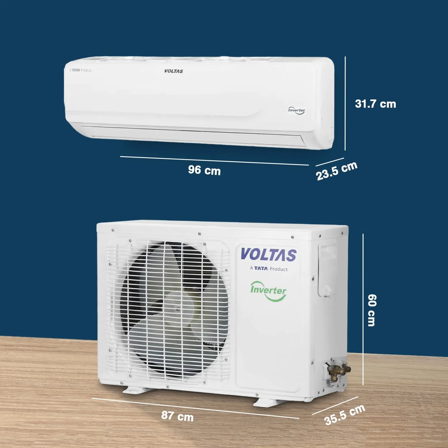 Split AC with Intelligent Heating, 1.5 Ton, 18H Vectra Platina