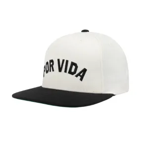 The Hundreds Por Vida Snapback - White