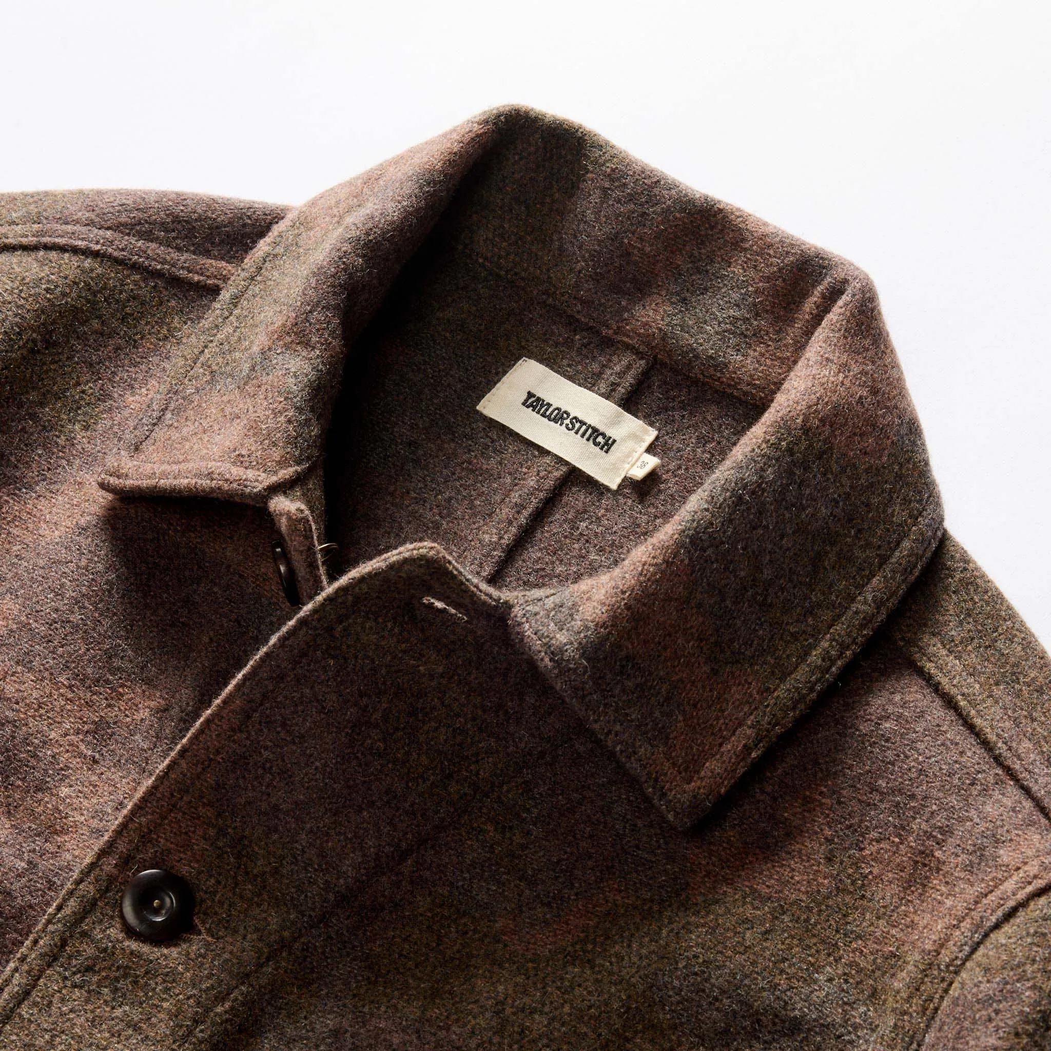 The Ojai Jacket in Heathered Camo Wool