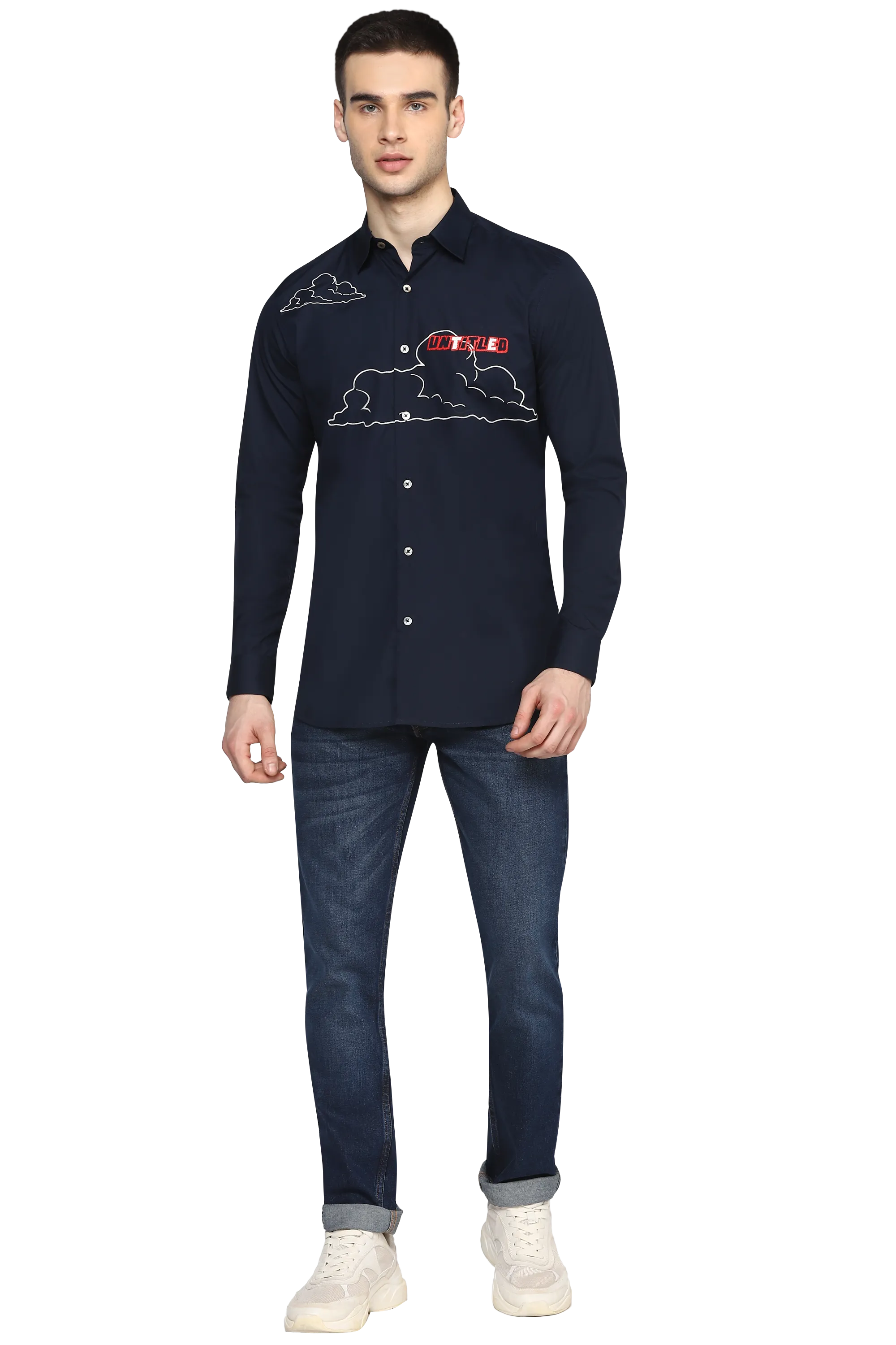 The Untitled Shirt in Navy