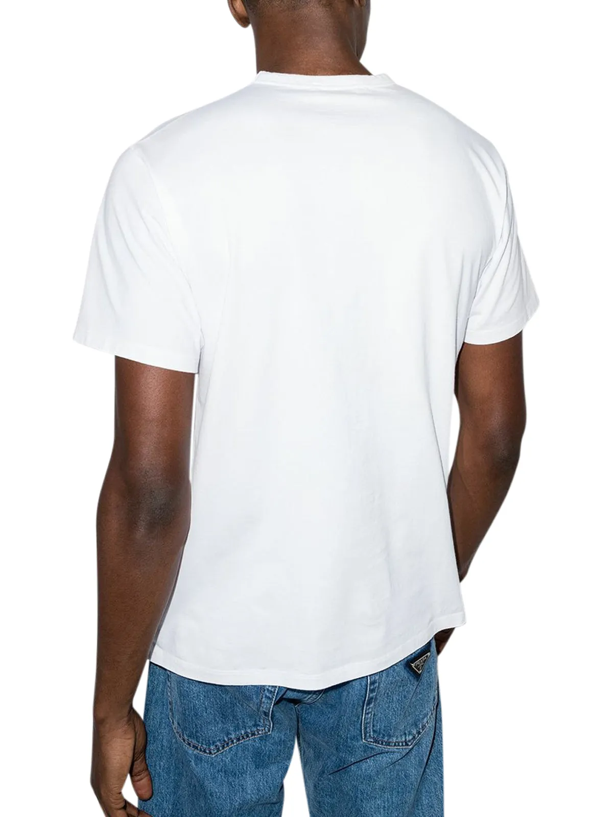 TRICOLOR FOX PATCH CLASSIC POCKET TEE-SHIRT