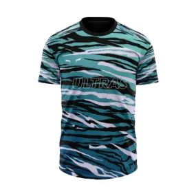 Ultras - Blue Reactive Custom Football Jersey