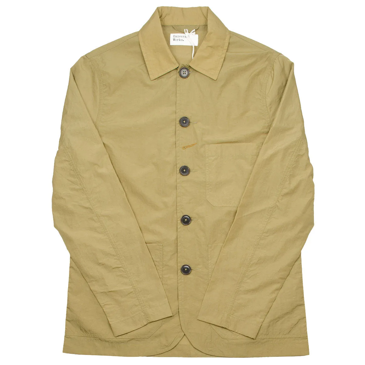 Universal Works - Bakers Chore Jacket Recycled Nylon Tech - Sand