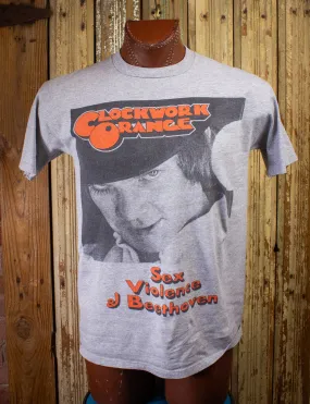 Vintage Clockwork Orange Movie Graphic Tee Medium