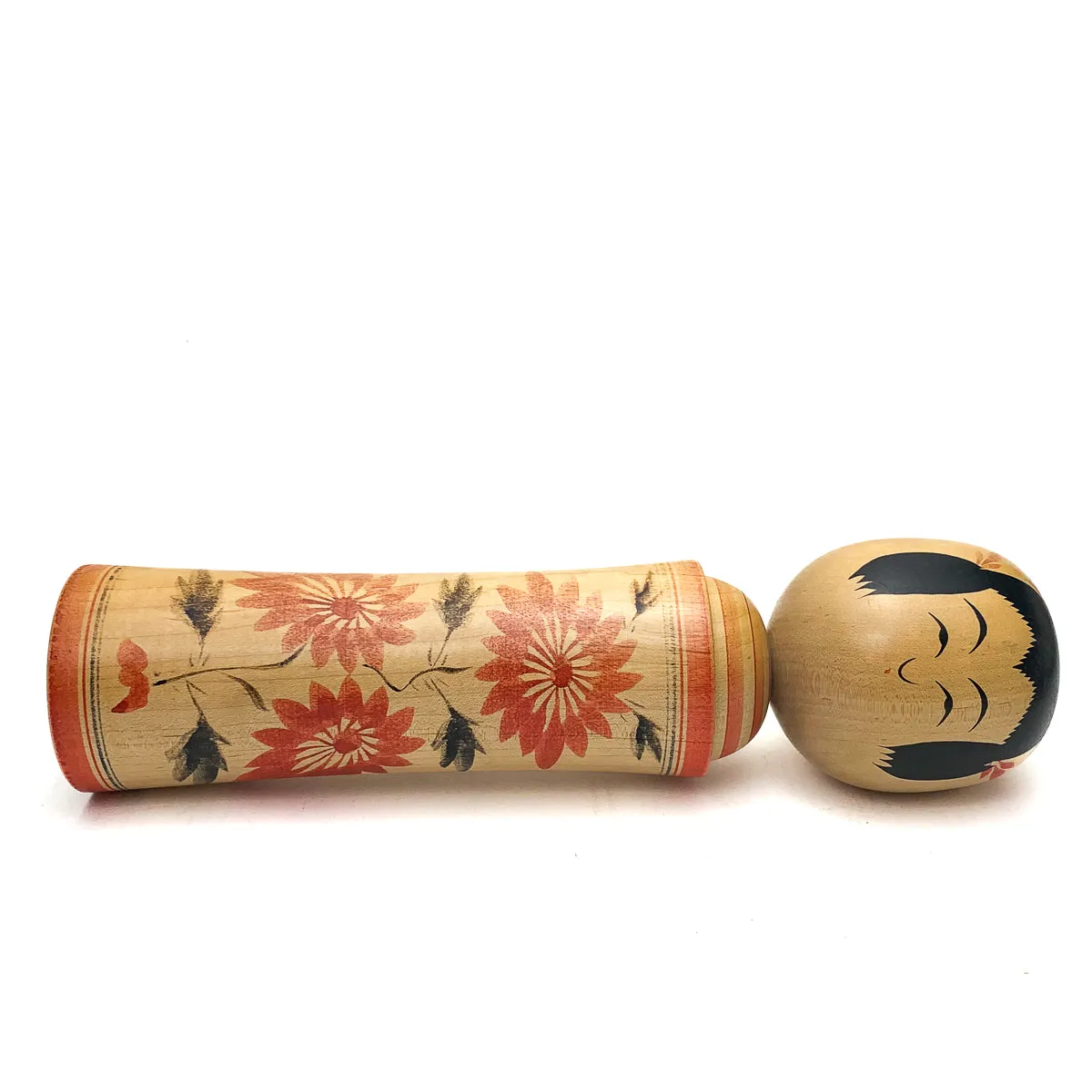 Vintage Wooden Kokeshi Doll, Japan #428