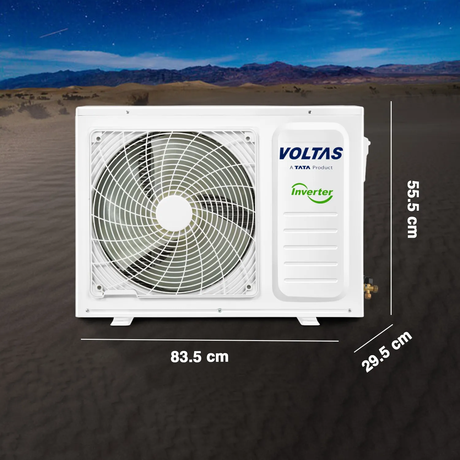 Voltas Adjustable Inverter Split AC, 1 Ton, 5 star - 125V CAW