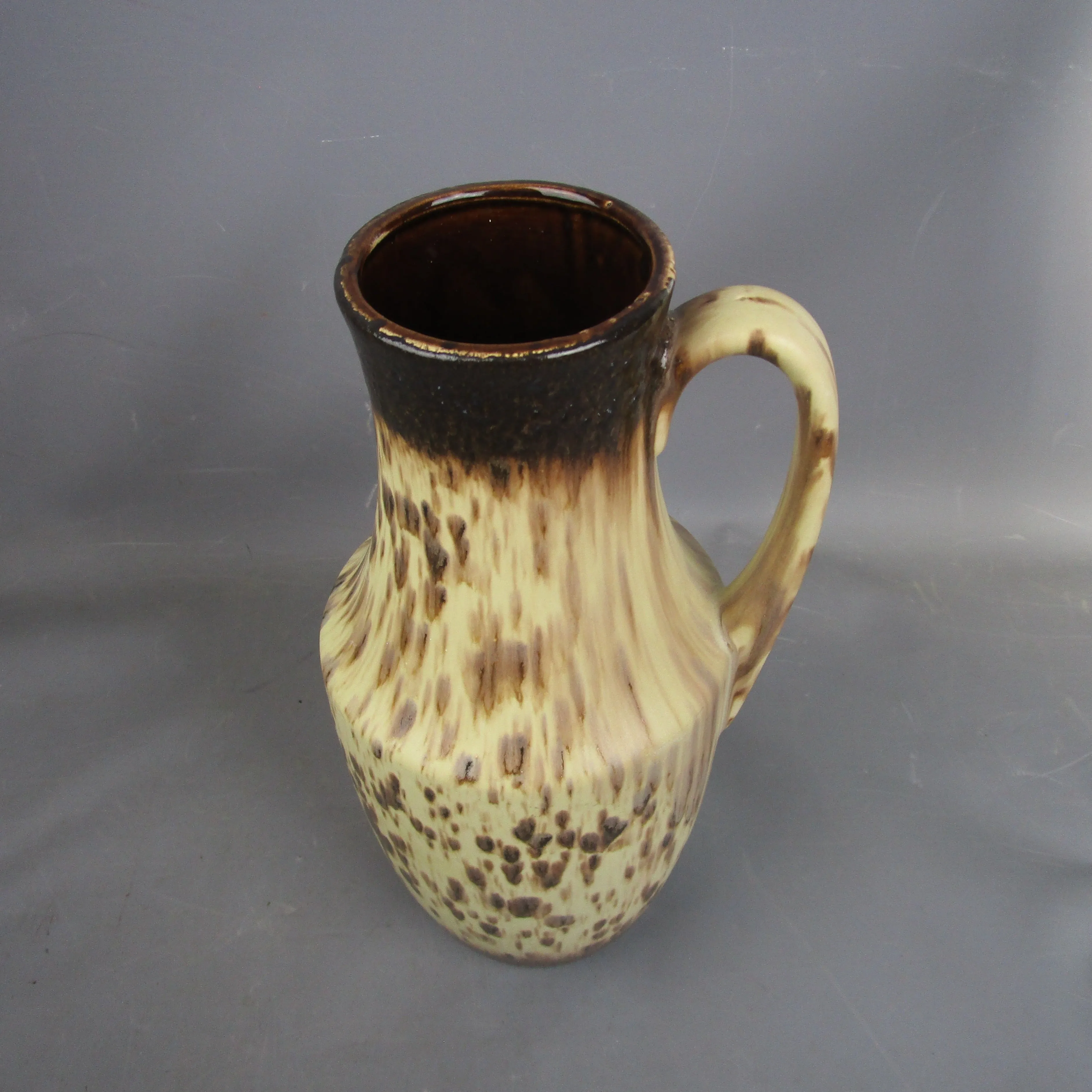 West German Pottery Jug Mid Century Vintage c1950