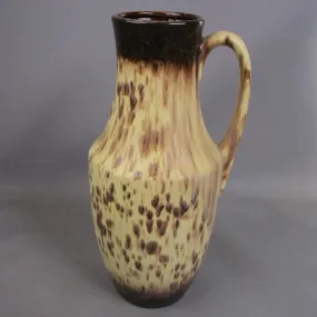 West German Pottery Jug Mid Century Vintage c1950